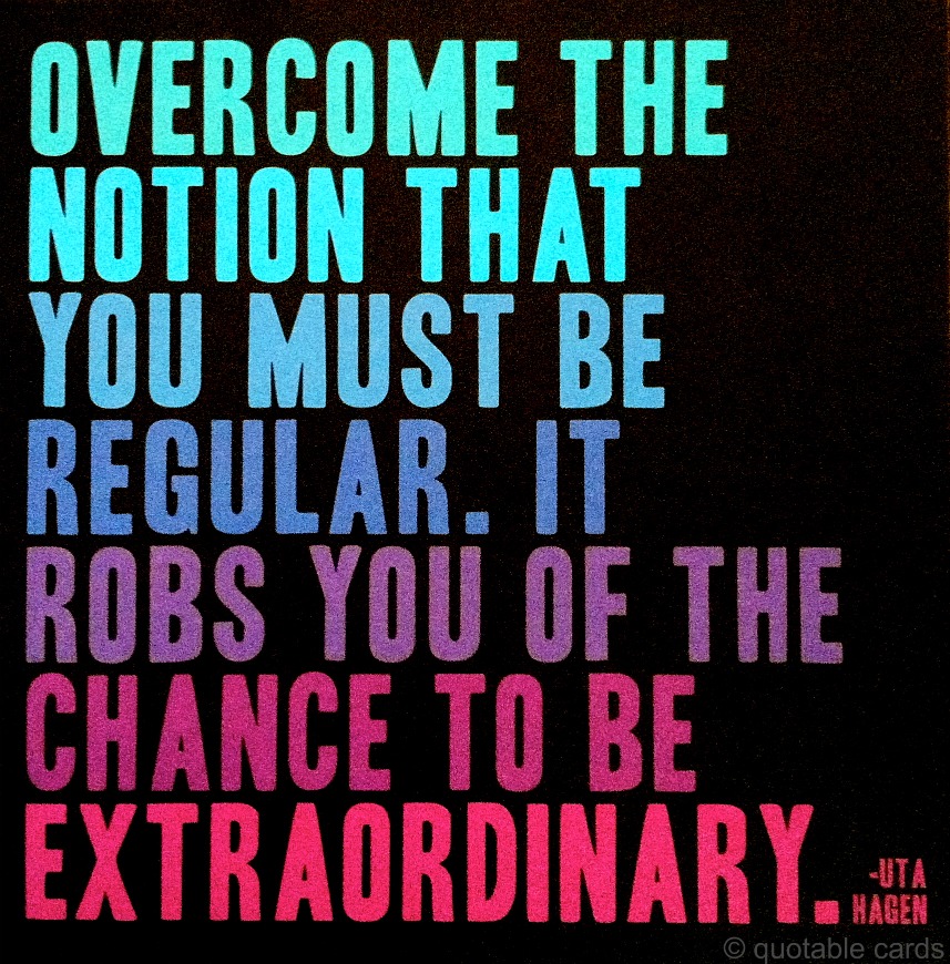 How to live an Extraordinary Life